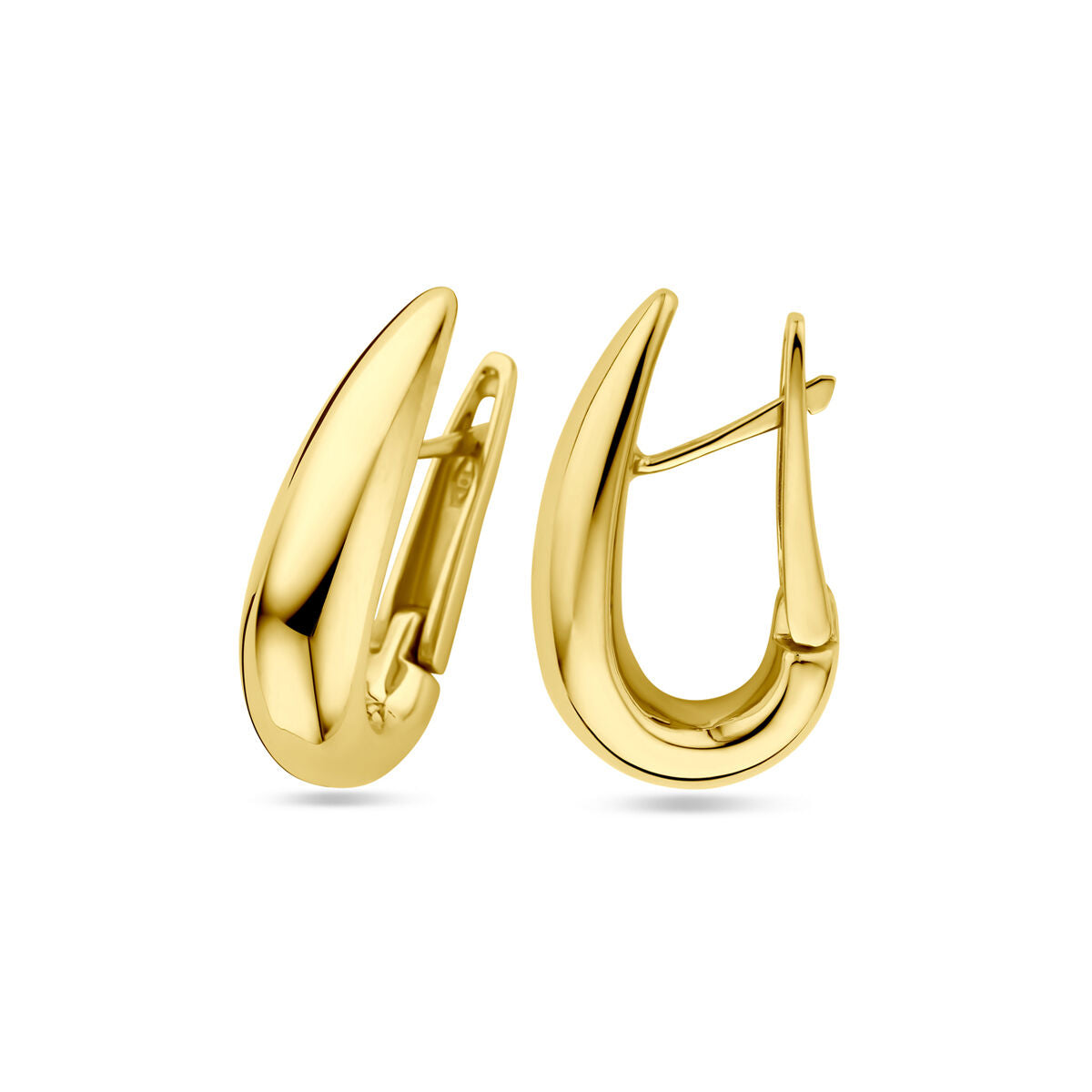 créoles 24 mm or jaune