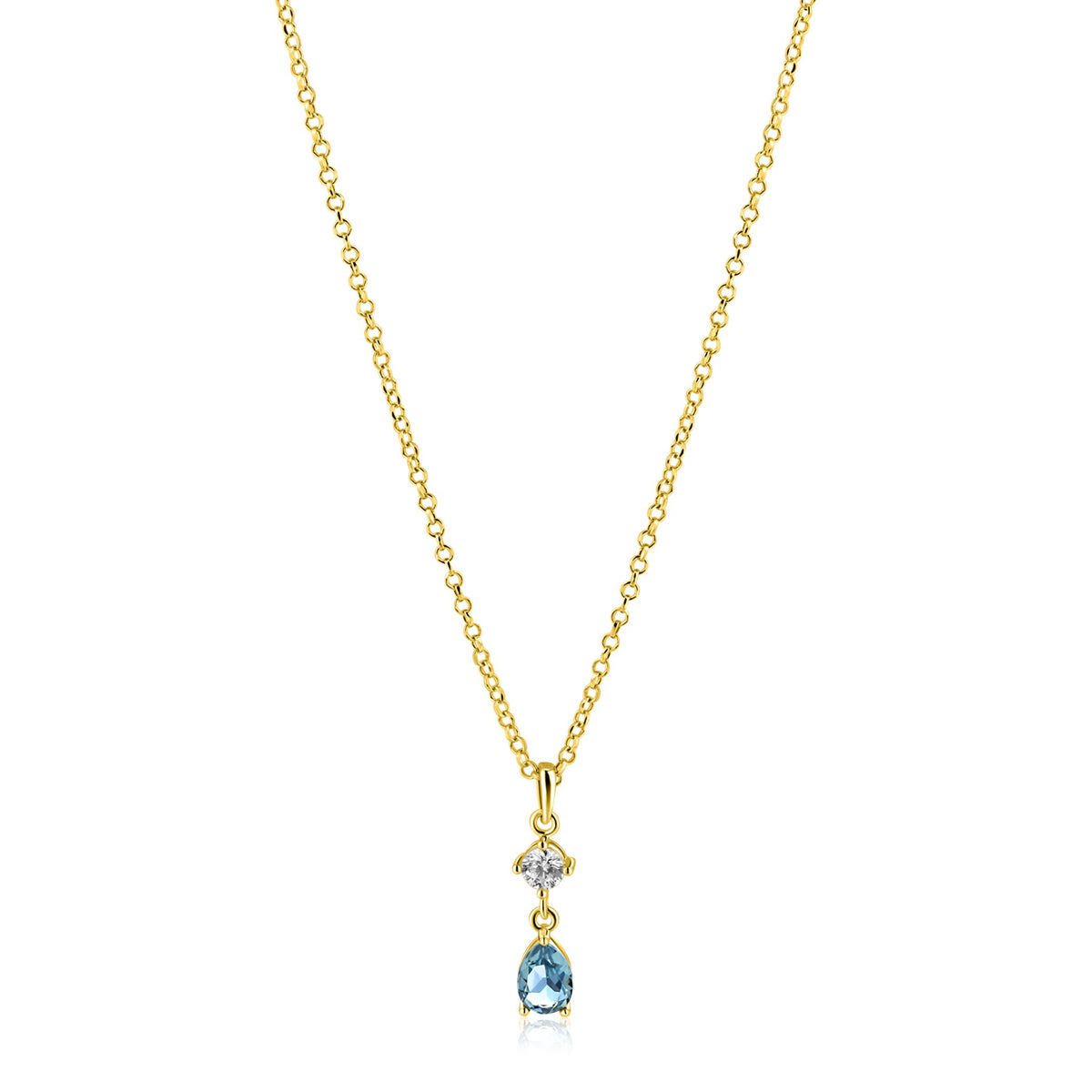 Collier plaqué or ZIC2744