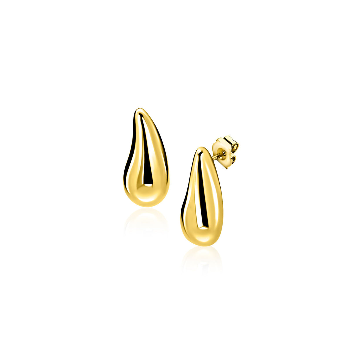 puces d'oreilles plaqué or ZIO2719G