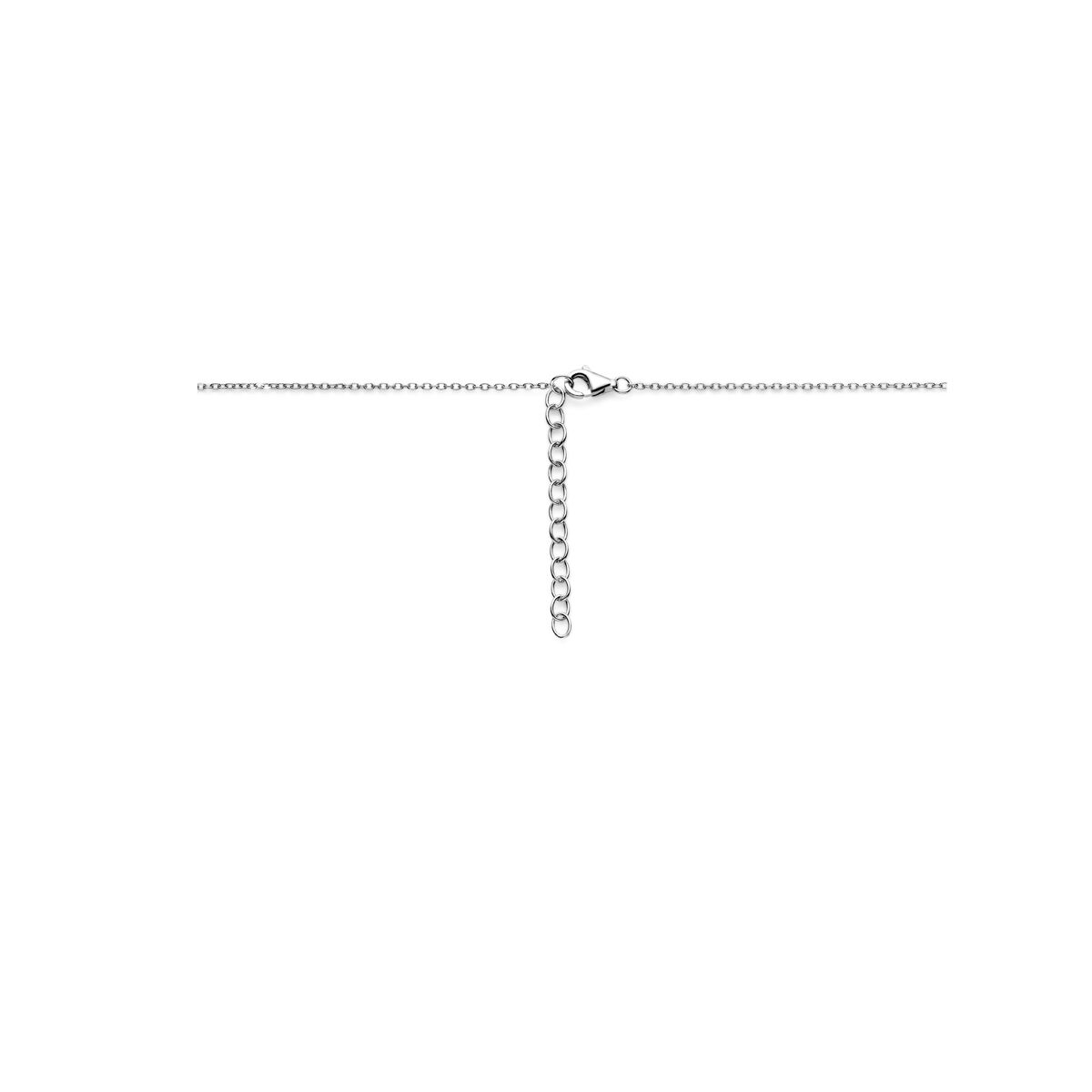 collier ronds 41 + 4 cm argent rhodié