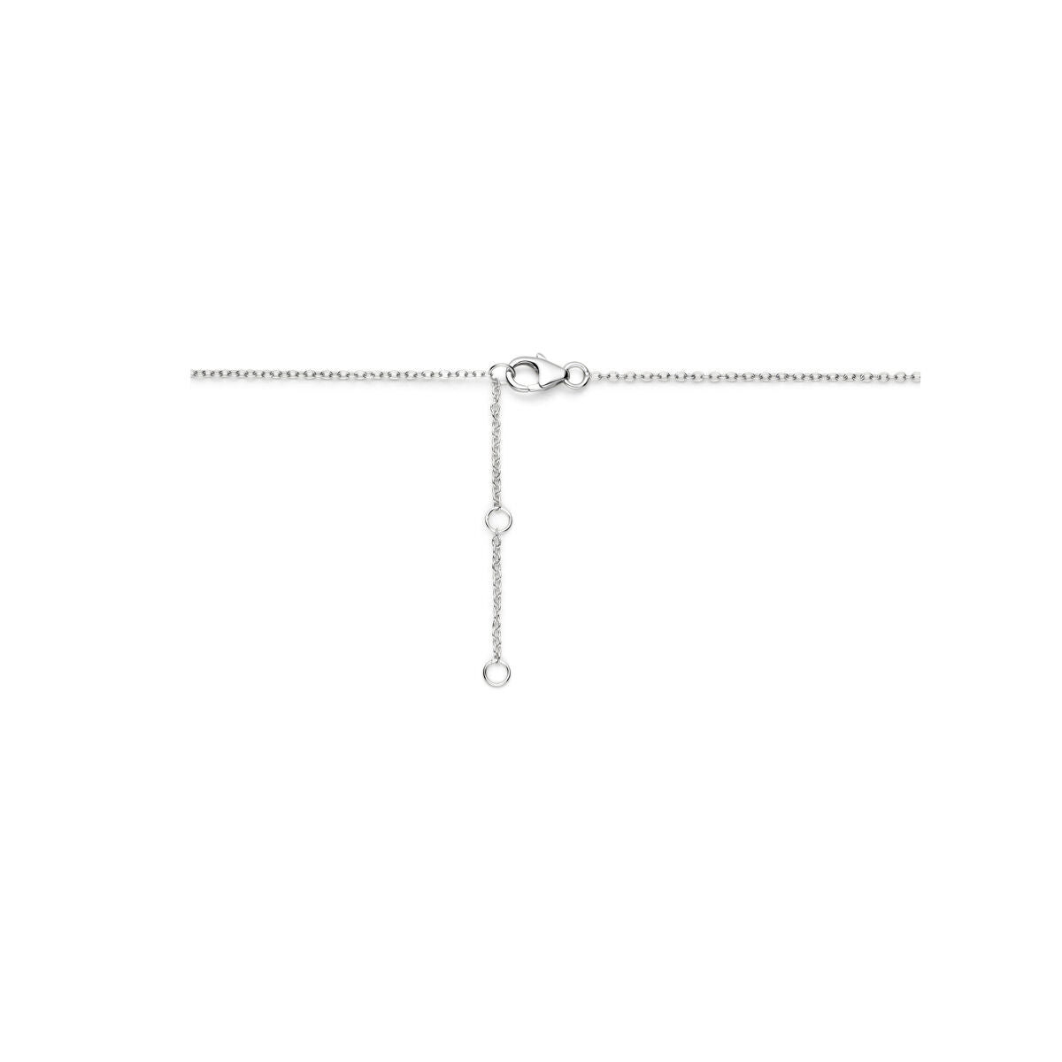 collier love 41 - 43 - 45 cm argent rhodié