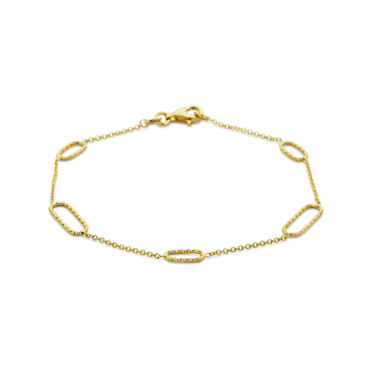 14k Geelgouden armband