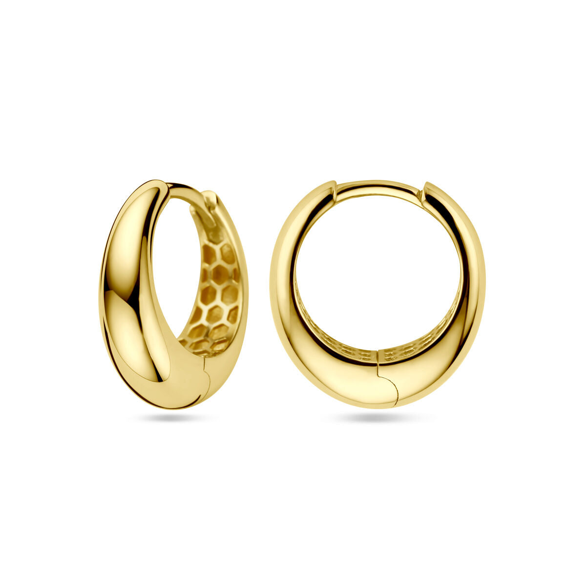 créoles 14K or jaune