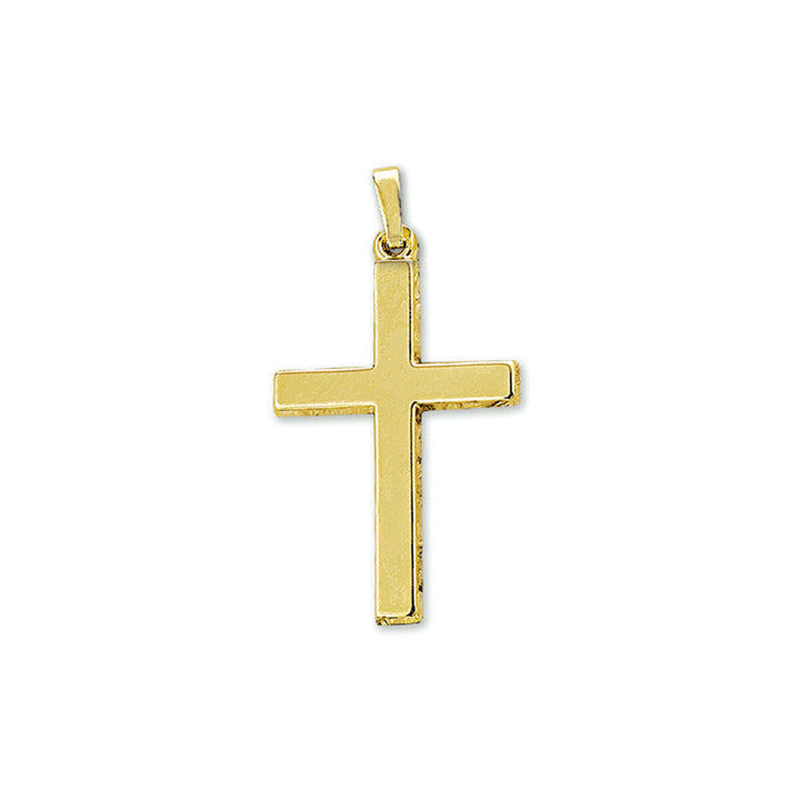 hanger kruis 14K geelgoud