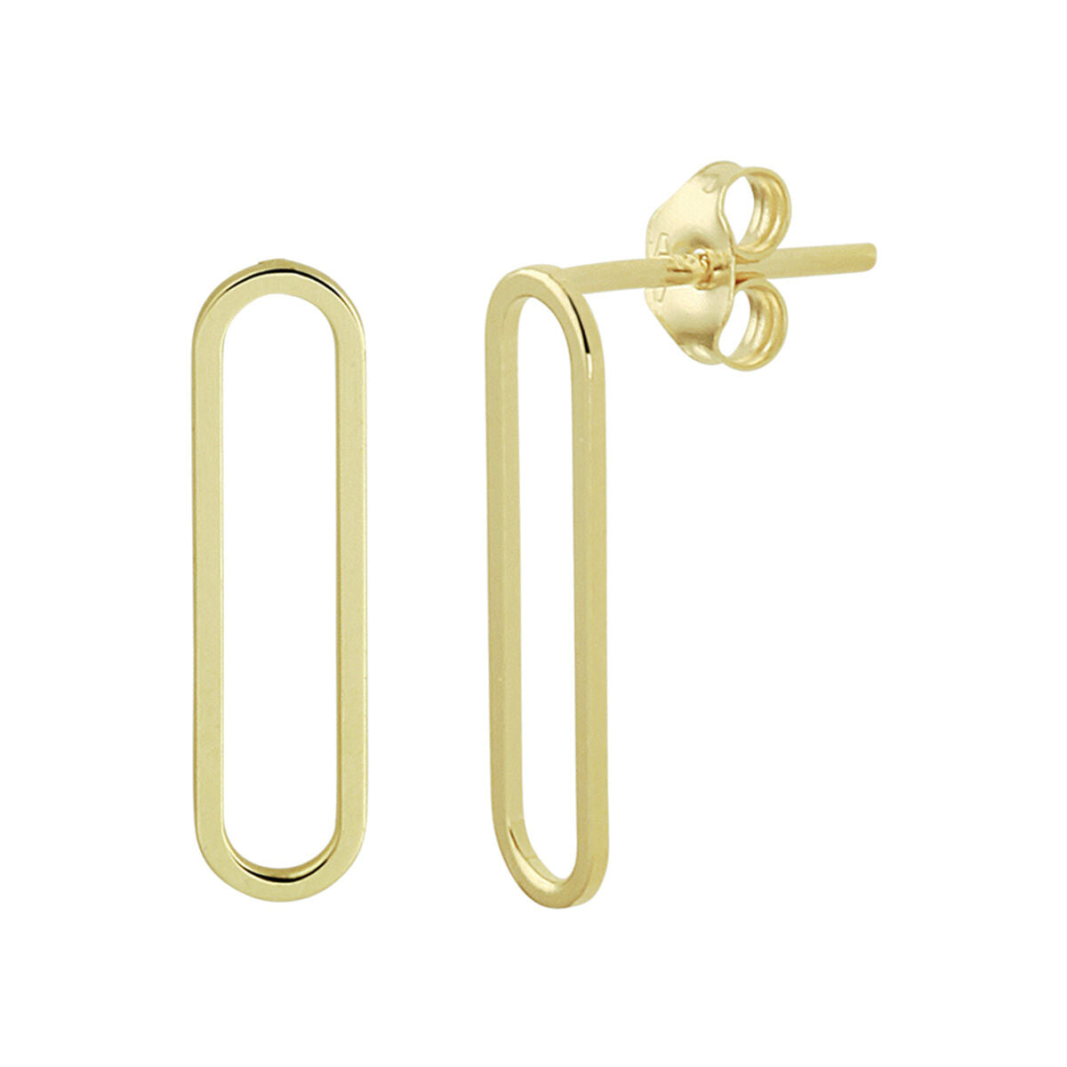 oorknoppen 14K geelgoud