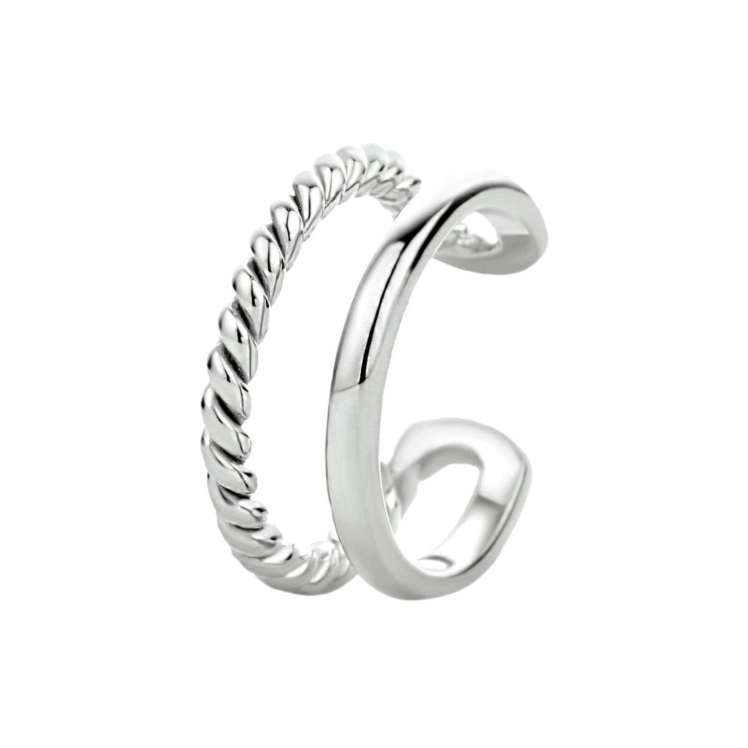 earcuff zilver gerhodineerd
