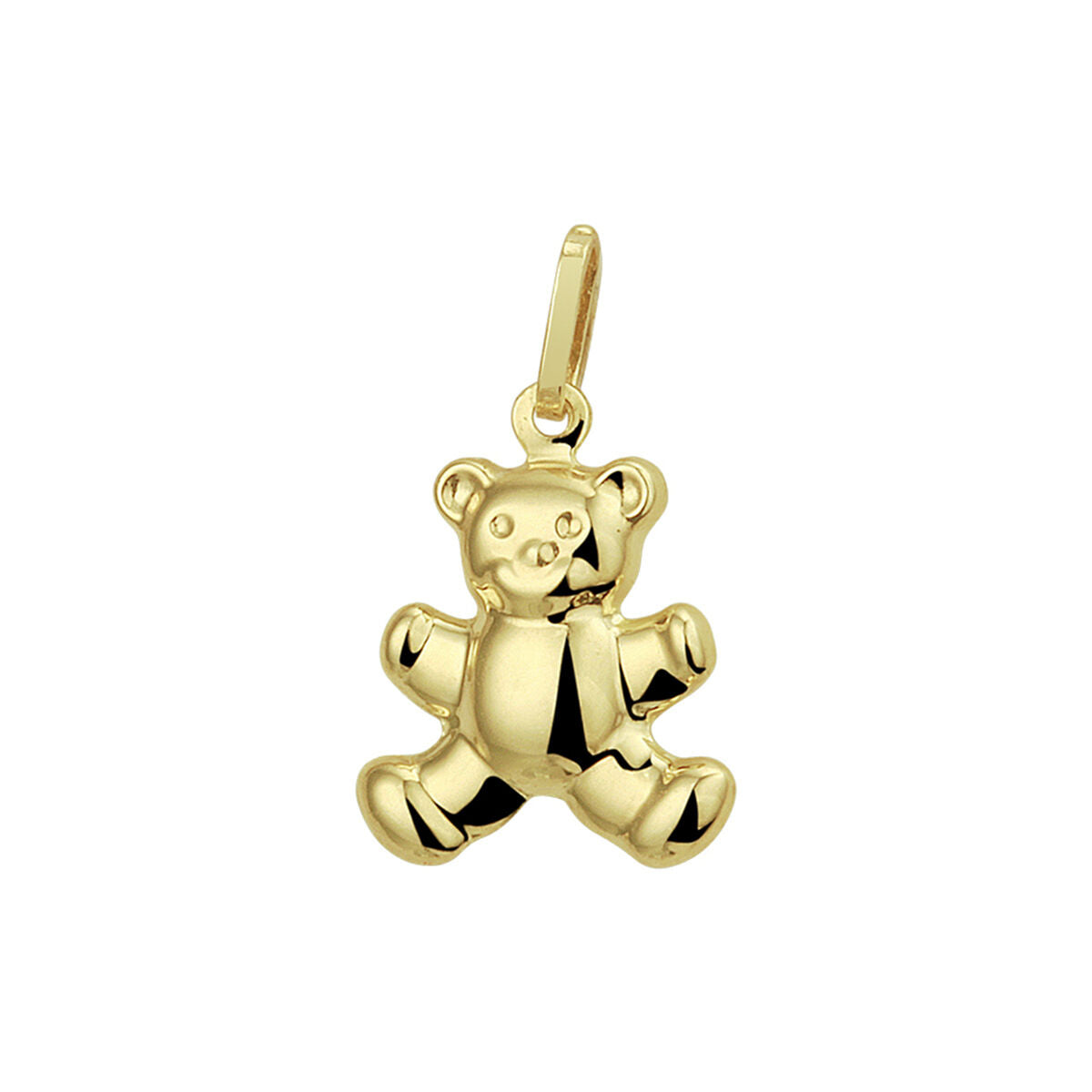 pendentif ours en or jaune 14K