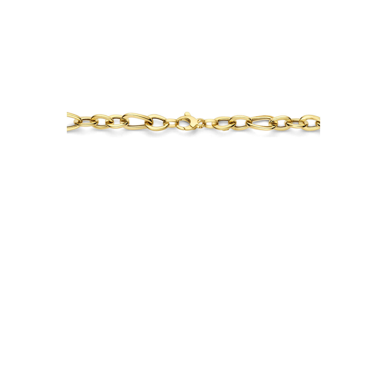 collier 45 cm or jaune 14K