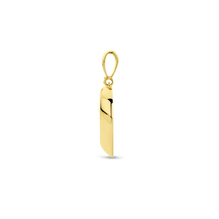 hanger hart 14K geelgoud