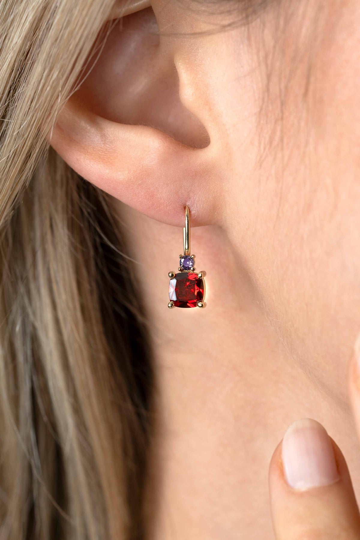 Boucles d'oreilles plaqué or Zio2563H