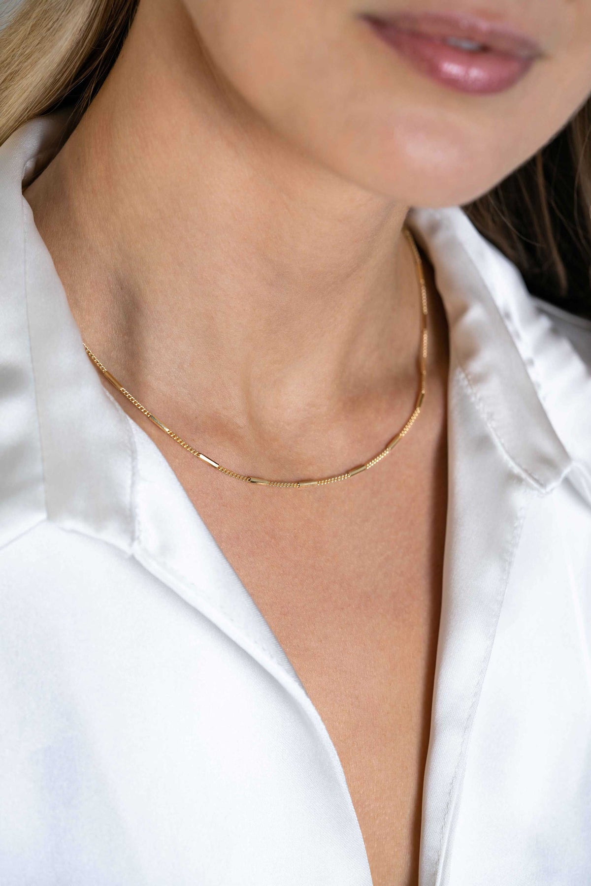 Collier plaqué or Zic2366 G