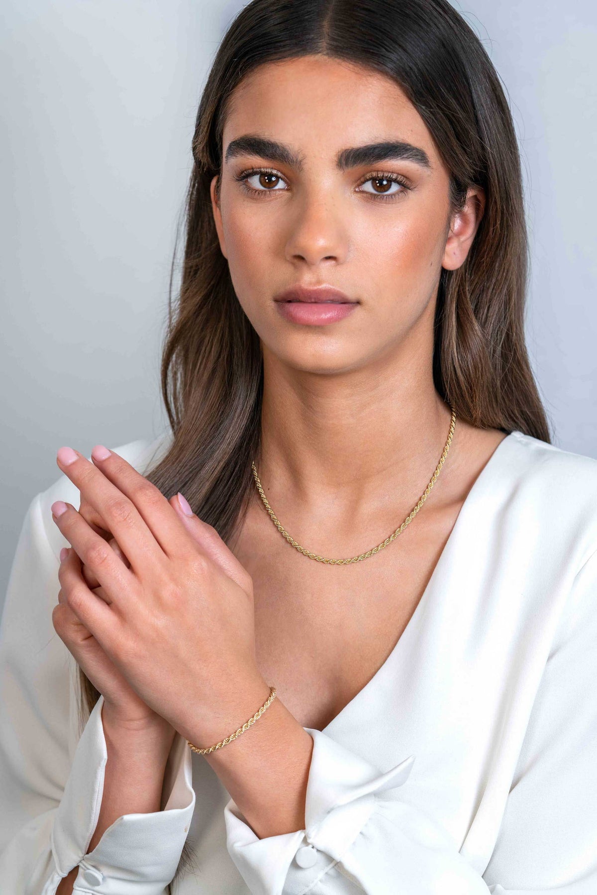 Bracelet plaqué or Zia2386 G