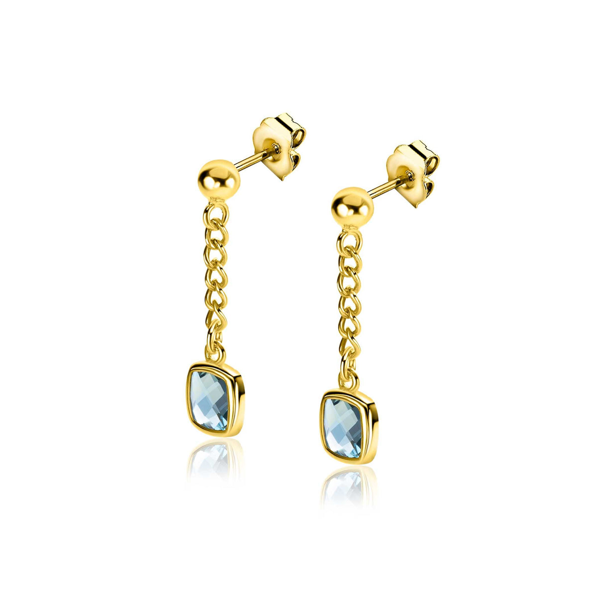 Boucles d'oreilles plaqué or Zio2417 G