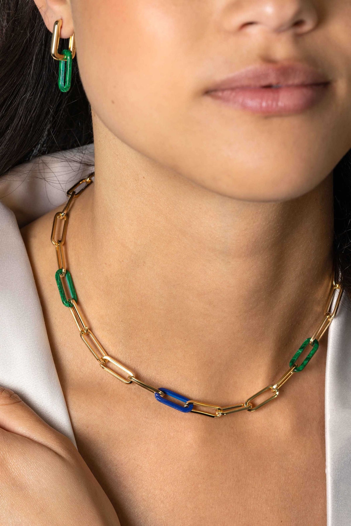 Collier plaqué or Zic2455