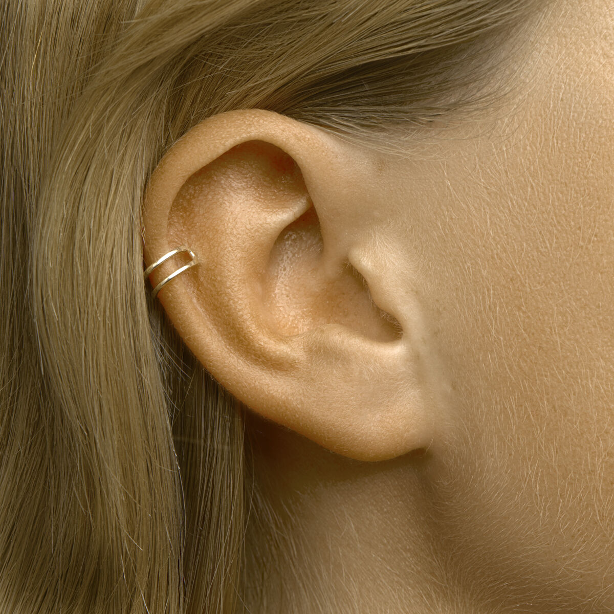 earcuff à l'unité en or jaune 14K
