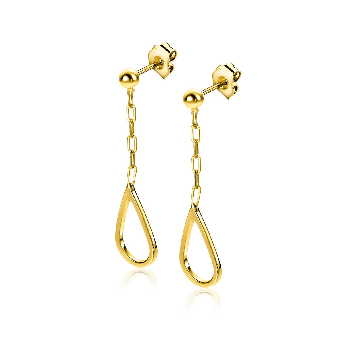 Boucles d'oreilles Argent plaqué or ZIO2634