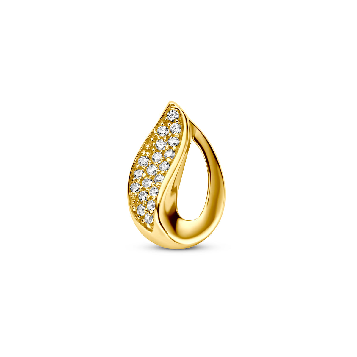 9k hanger zirkonia 9K geel