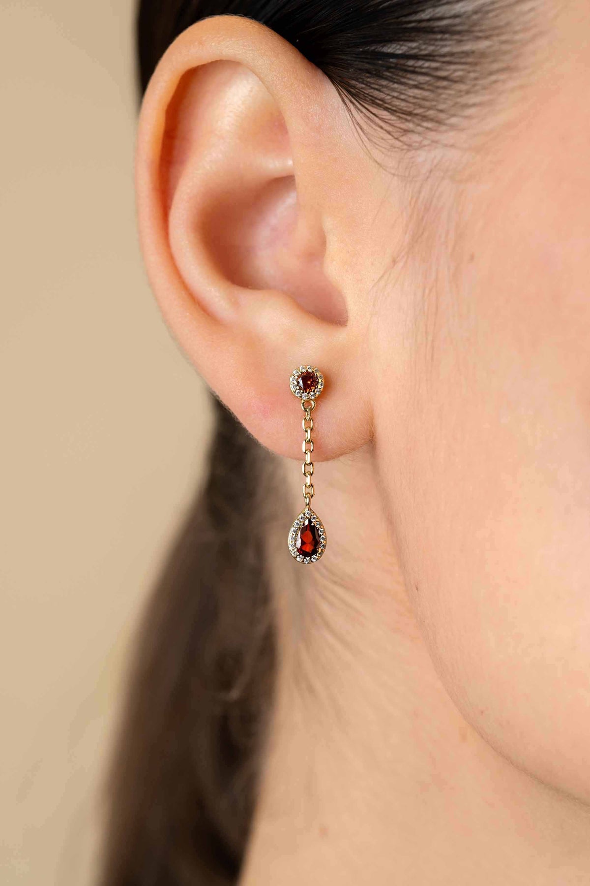 Boucles d'oreilles Plaqué Or Zio2560