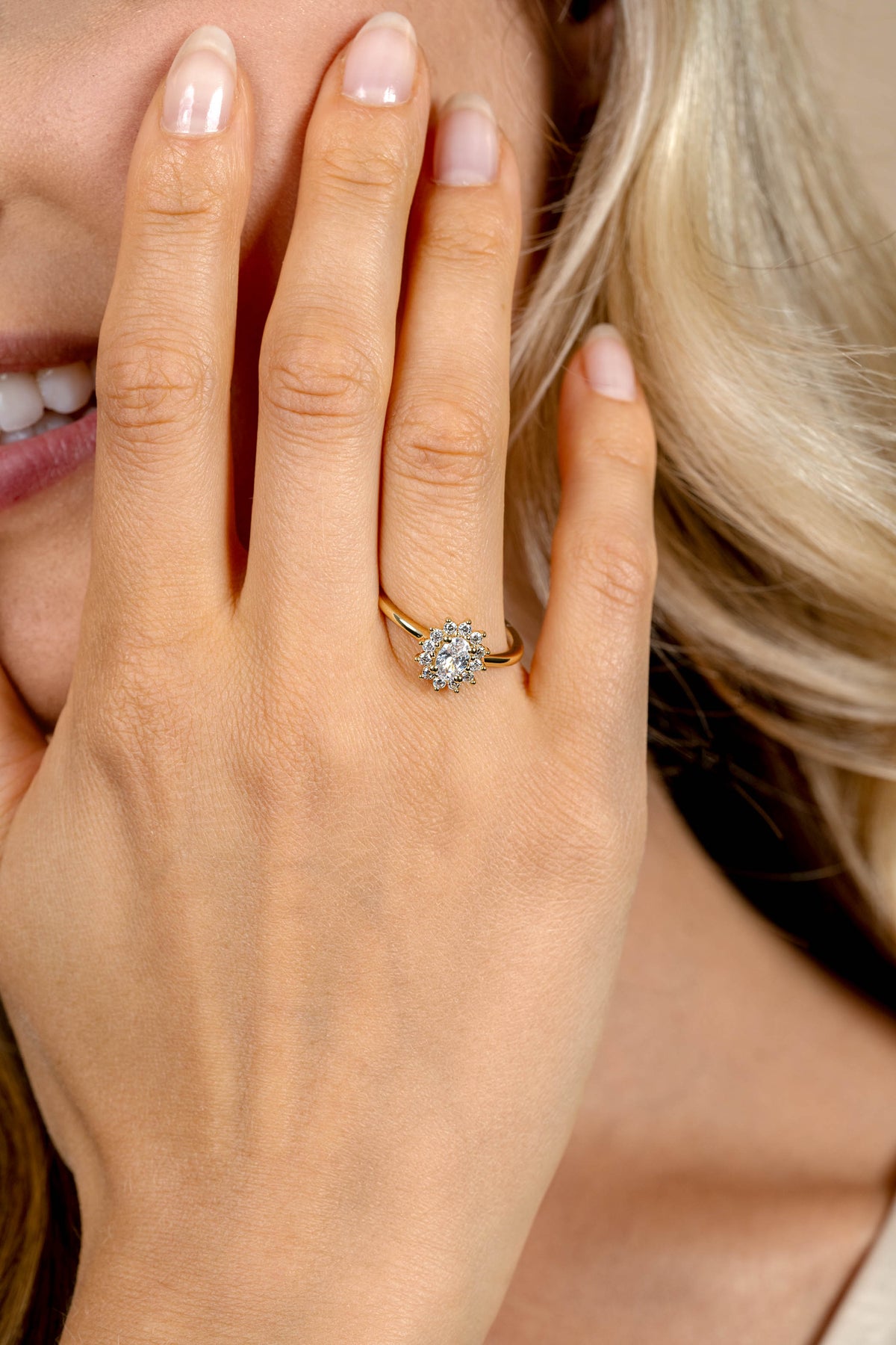 Bague Plaqué Or ZIR2699Y