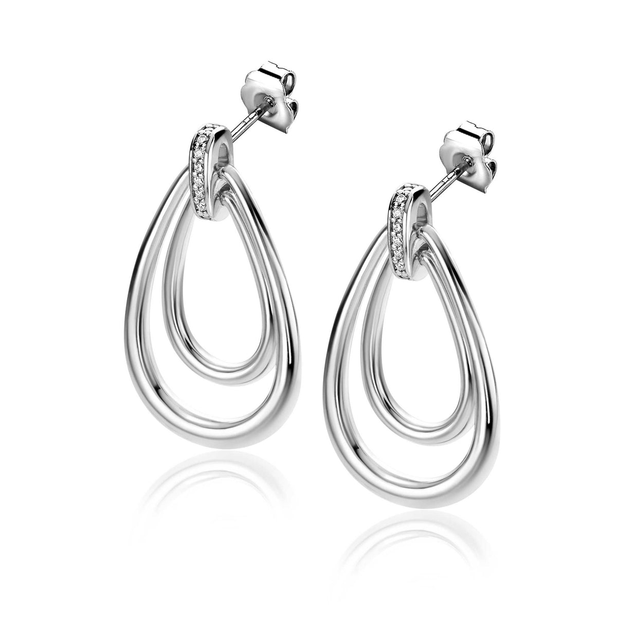 Boucles d'oreilles Argent Zio2489