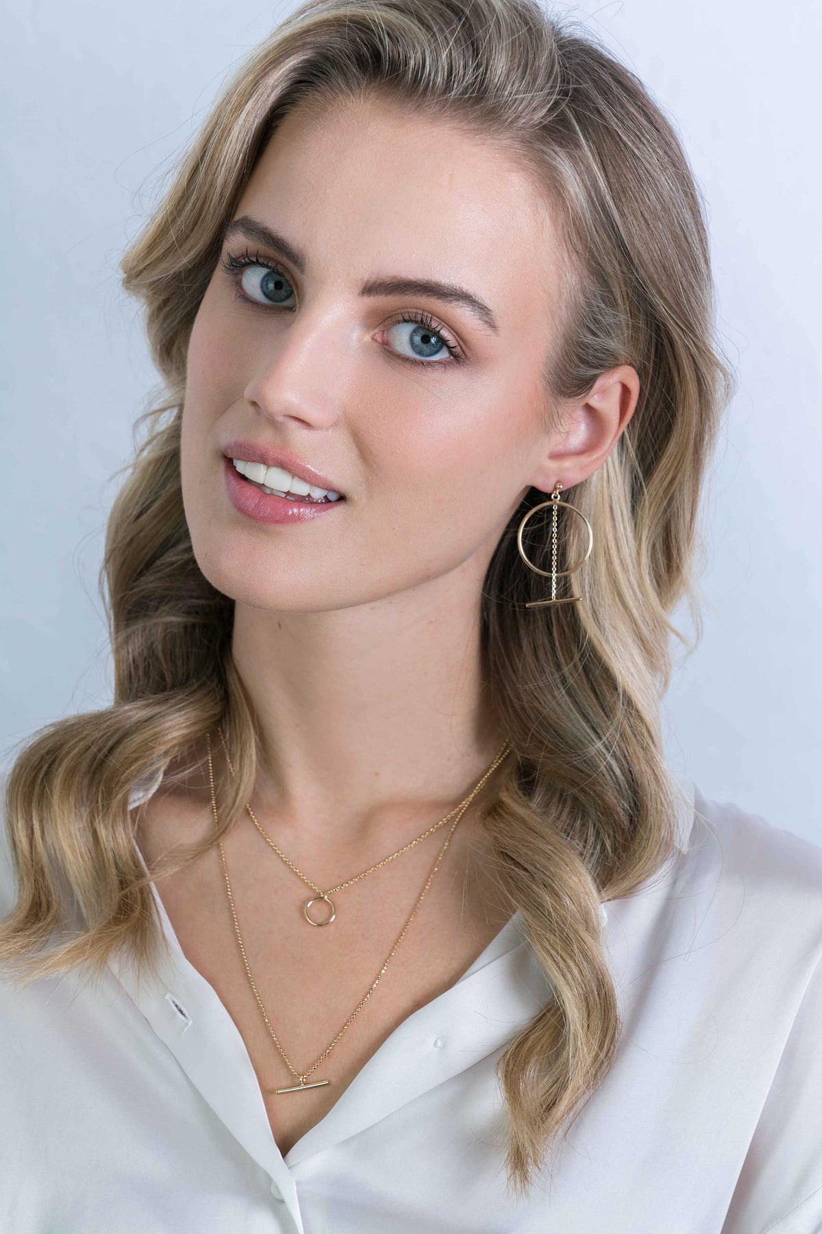 Boucles d'oreilles plaqué or Zio2098