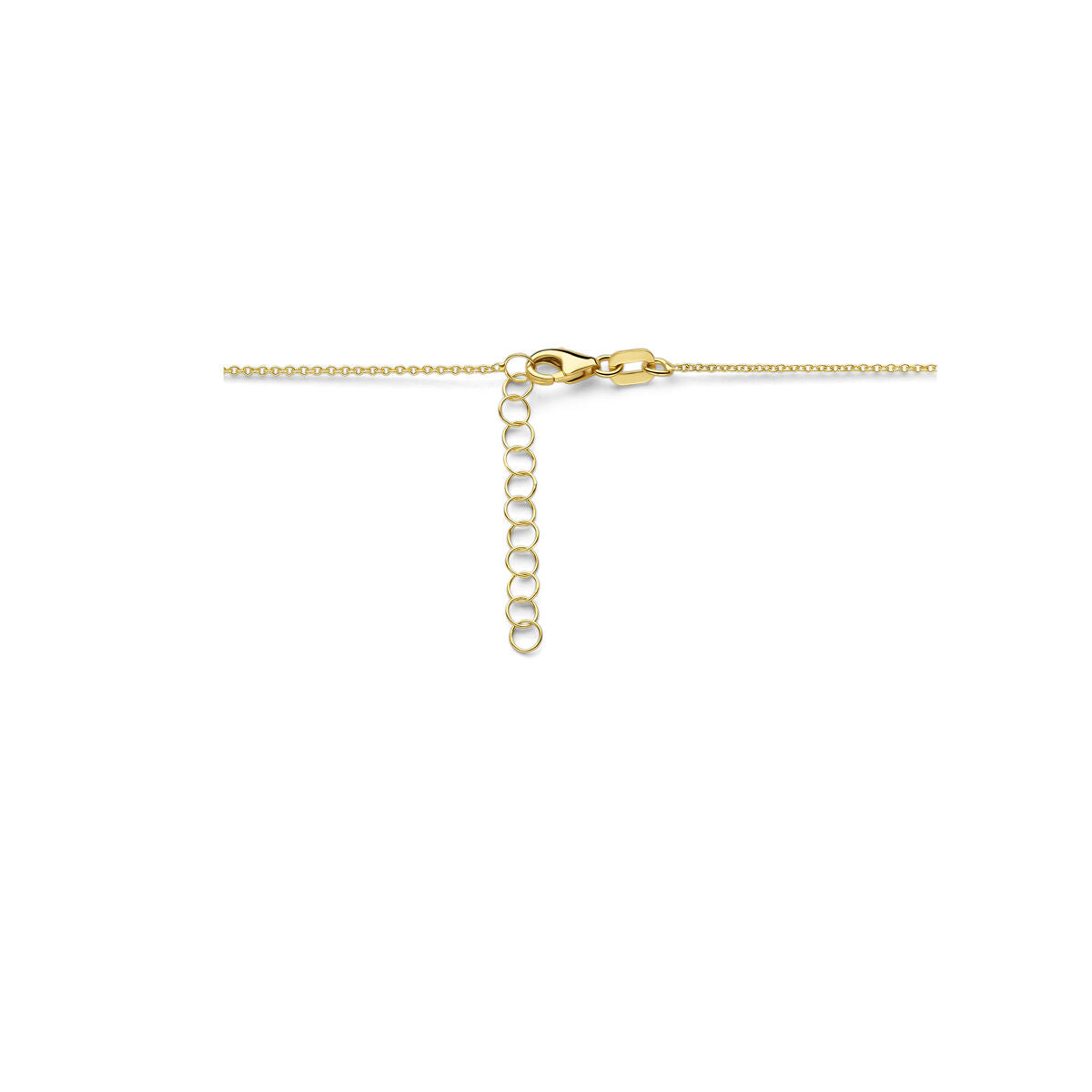 collier à graver plaque 1,6 mm 41 + 4 cm or jaune 14K