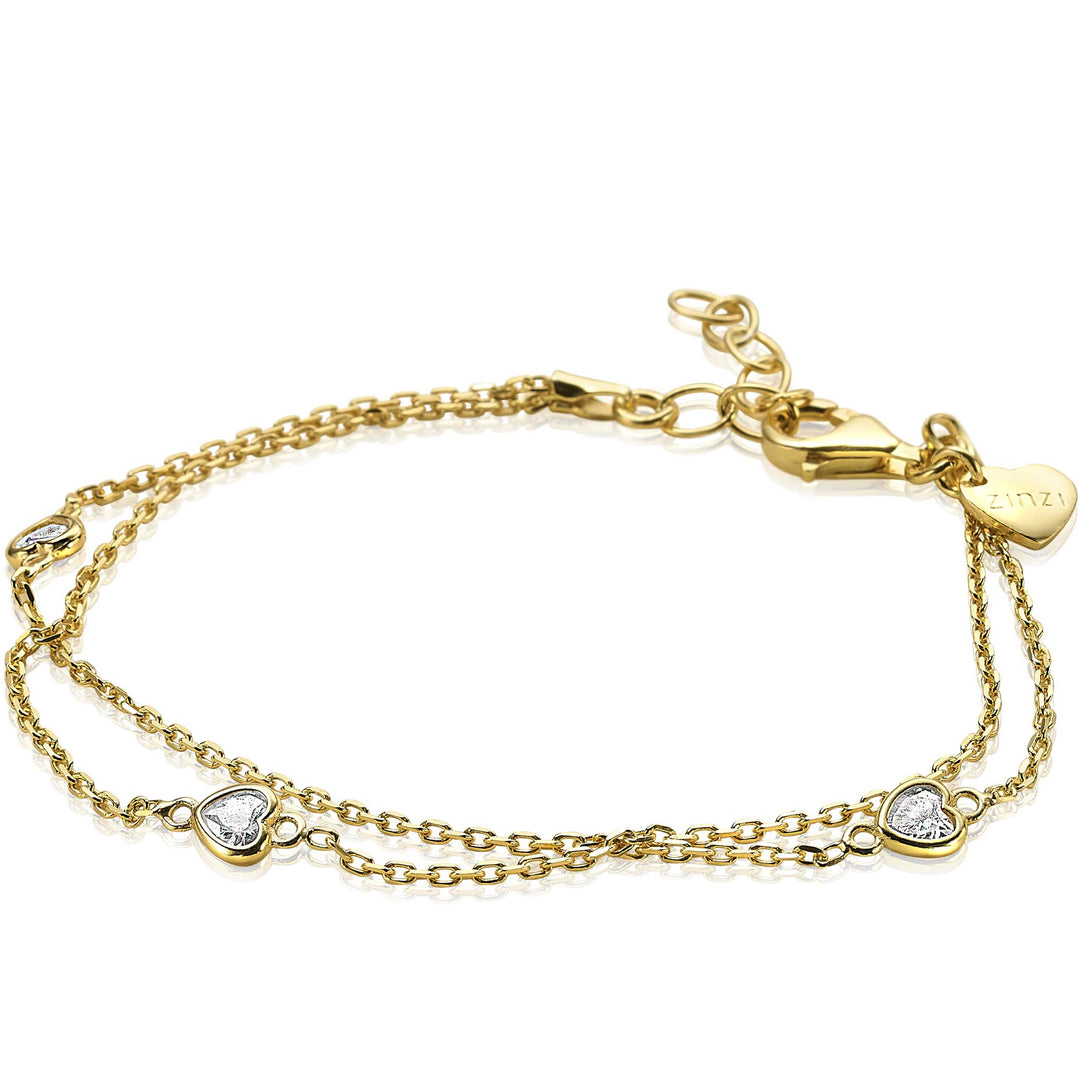 Zinzi Armband Gold Plated Zia1721 G