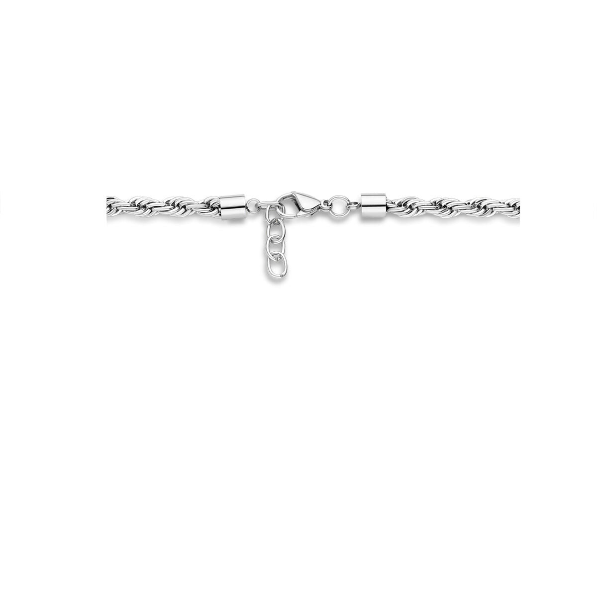collier cordon 5,7 mm 43 + 3 cm acier inoxydable