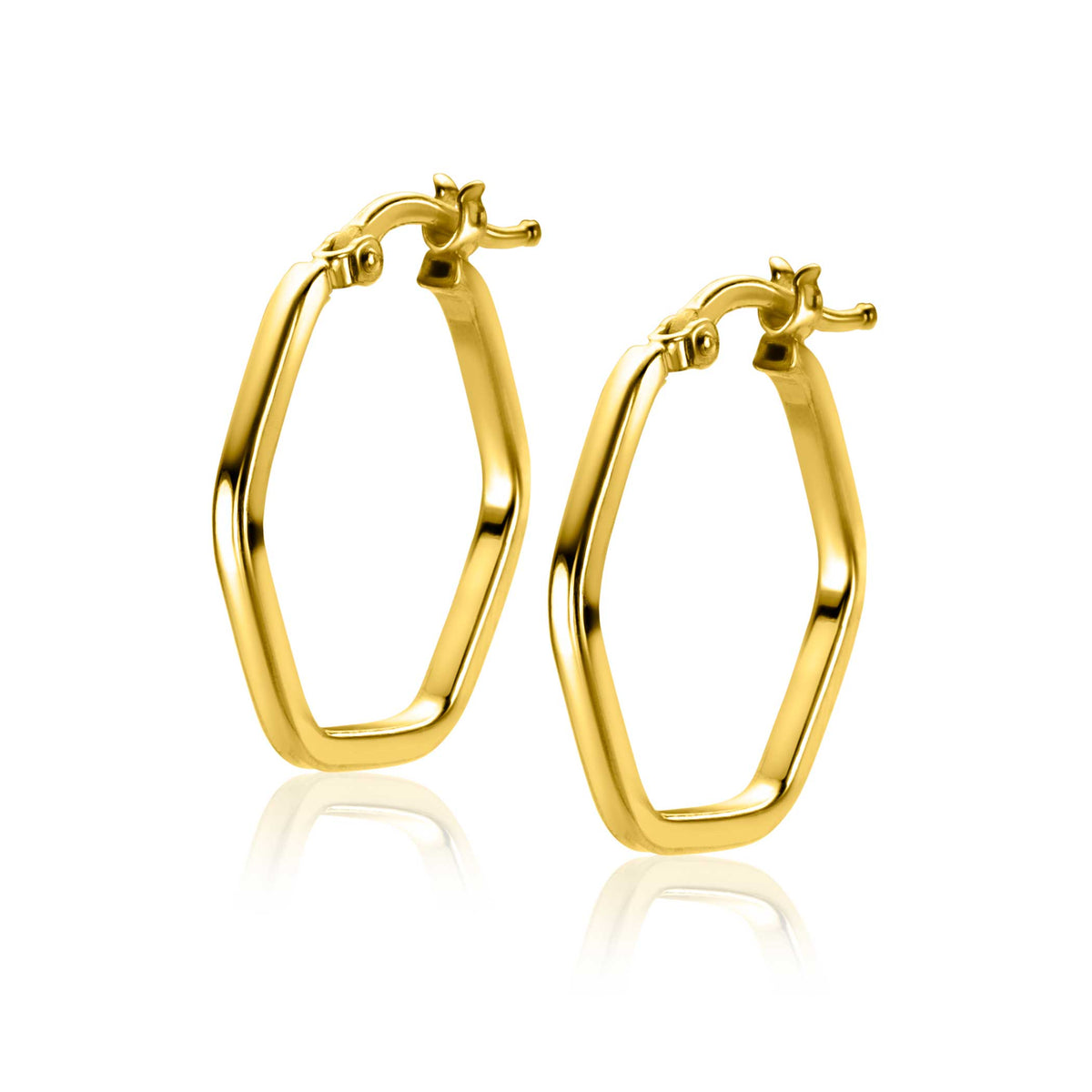 Boucles d'oreilles plaqué or ZIO-BF75G