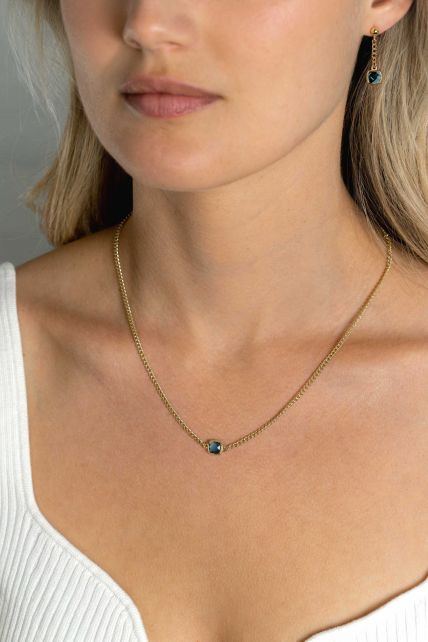 Collier plaqué or Zic2417 G