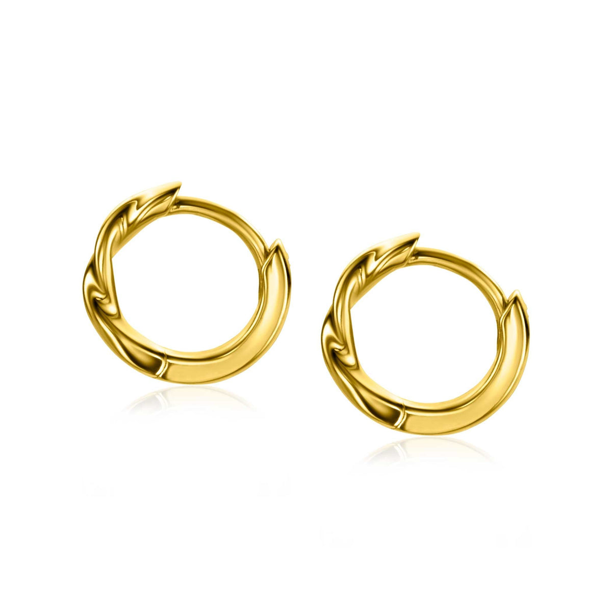 Boucles d'oreilles plaqué or Zio2321 G