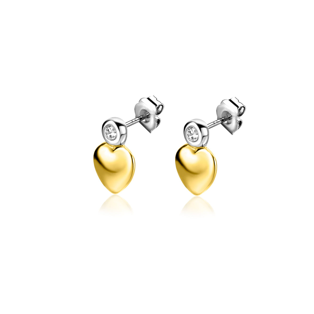 Boucles d'oreilles plaqué or Zio2436
