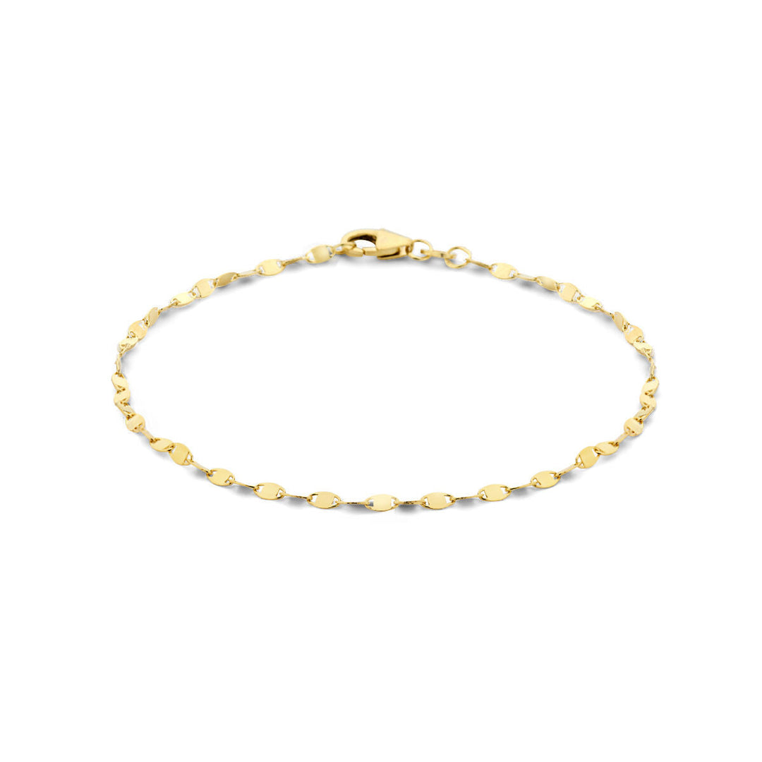 armband 2,0 mm 18 cm 14K geelgoud