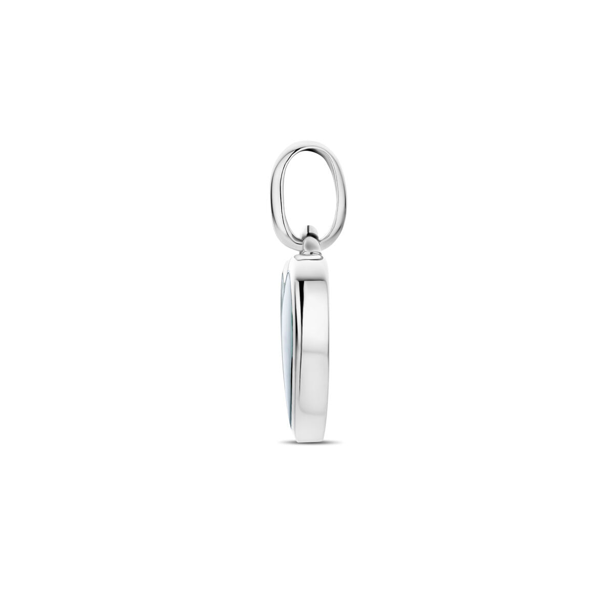 pendentif cœur malachite argent rhodié