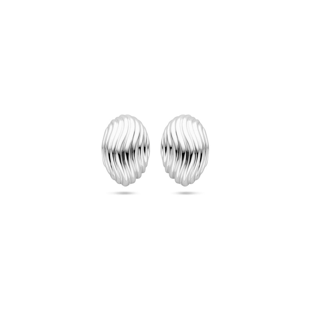 oorknoppen 18 mm zilver gerhodineerd