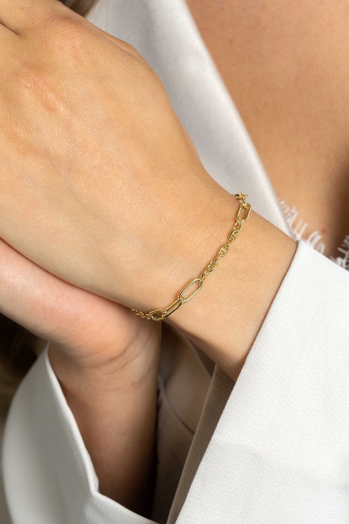 Bracelet plaqué or Zia2413 G