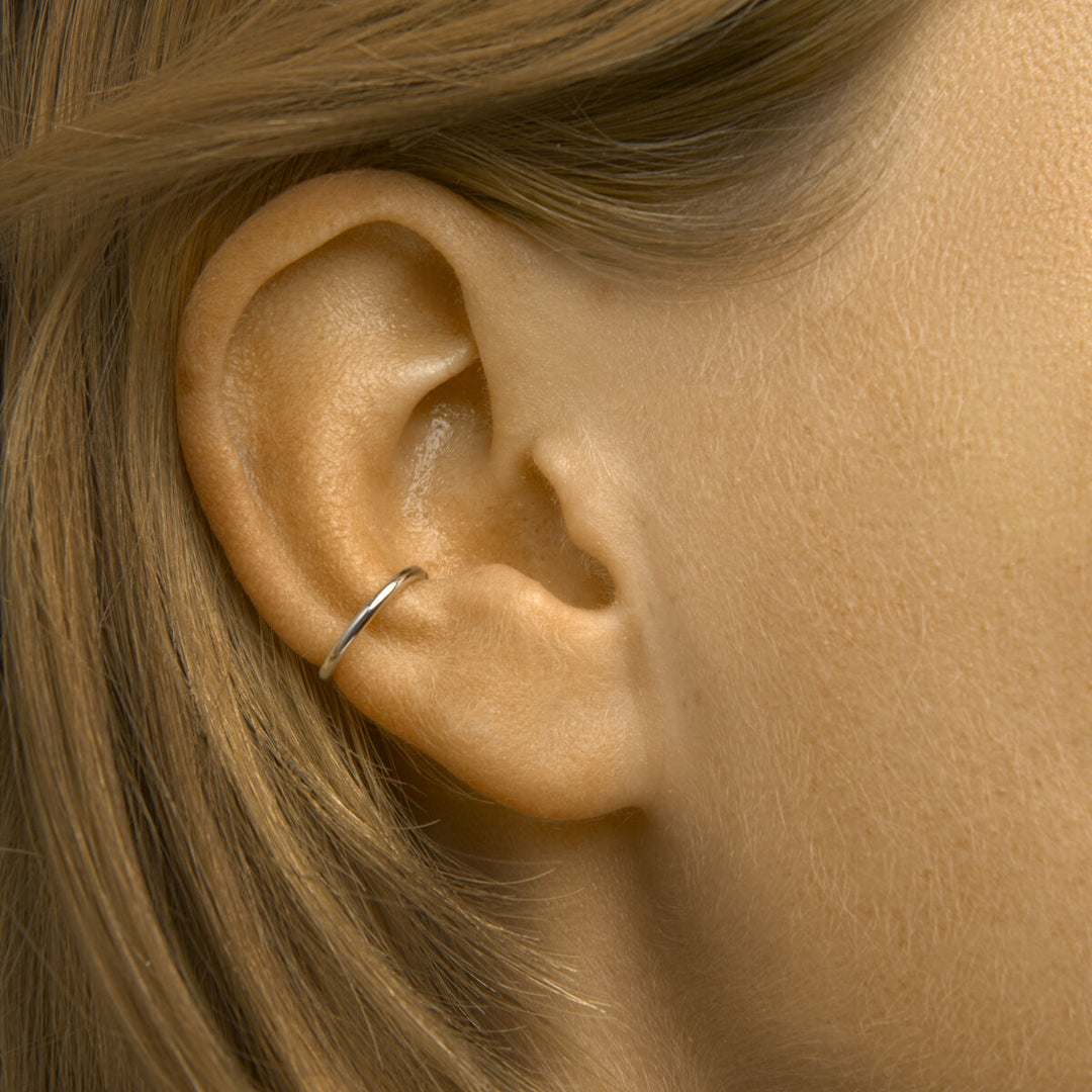 earcuff zilver gerhodineerd