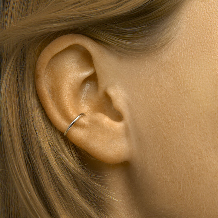 earcuff zilver gerhodineerd