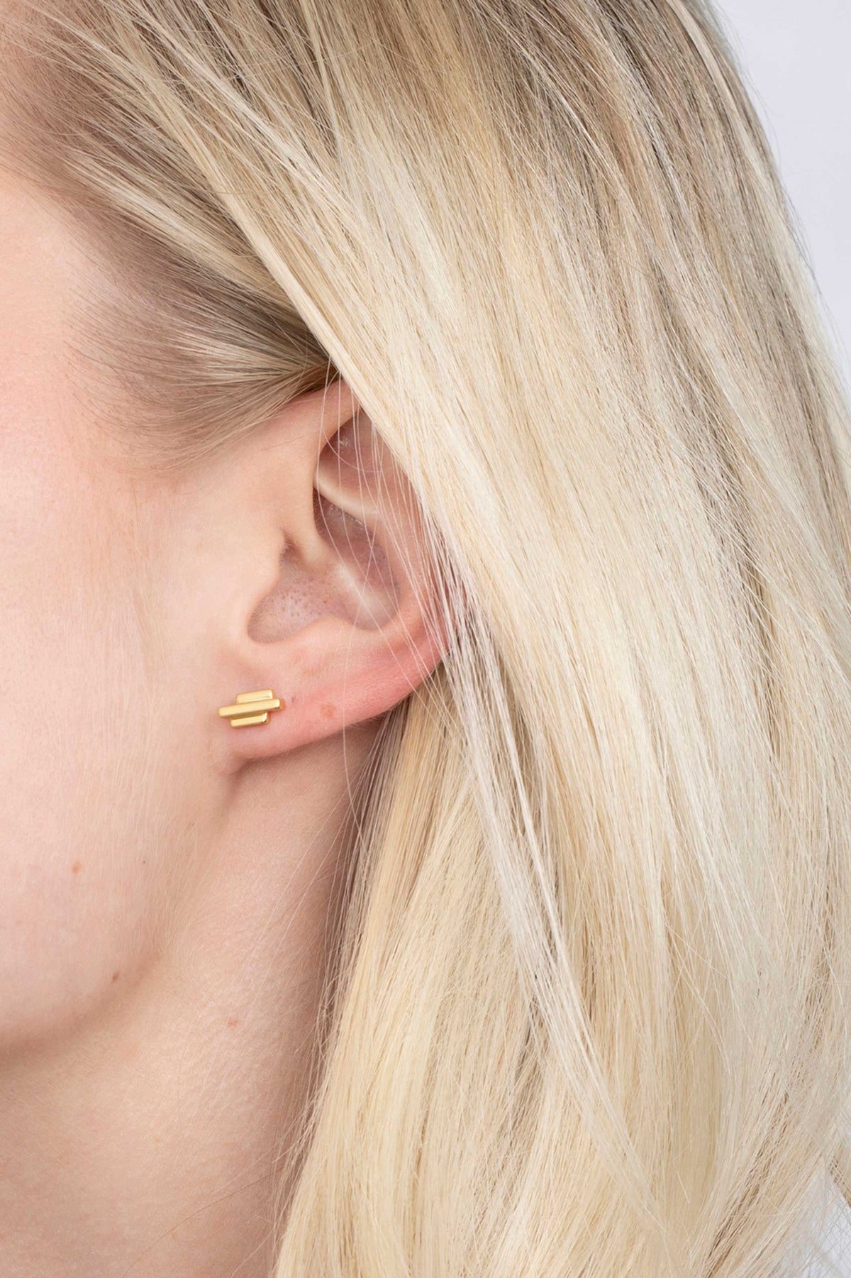 Boucles d'oreilles plaqué or Zio1586 G