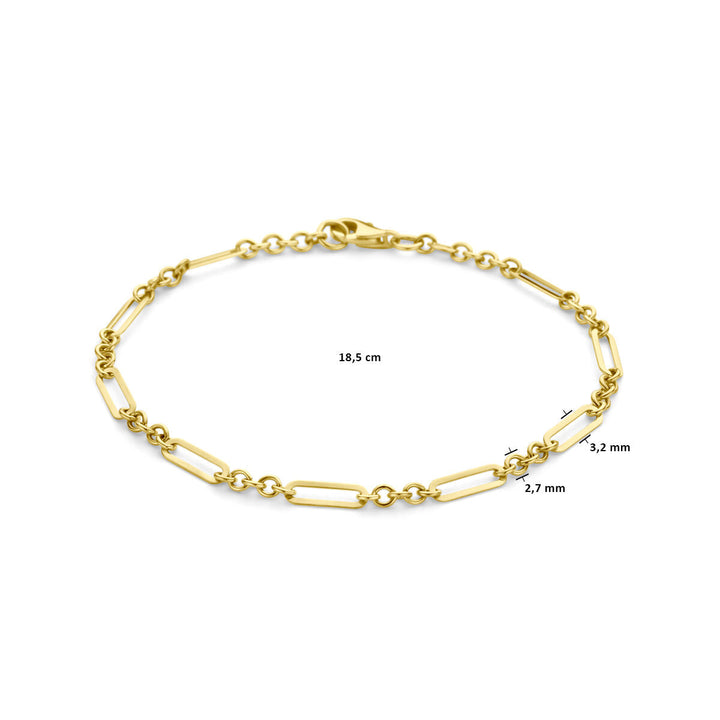 Gouden armband dames 14K