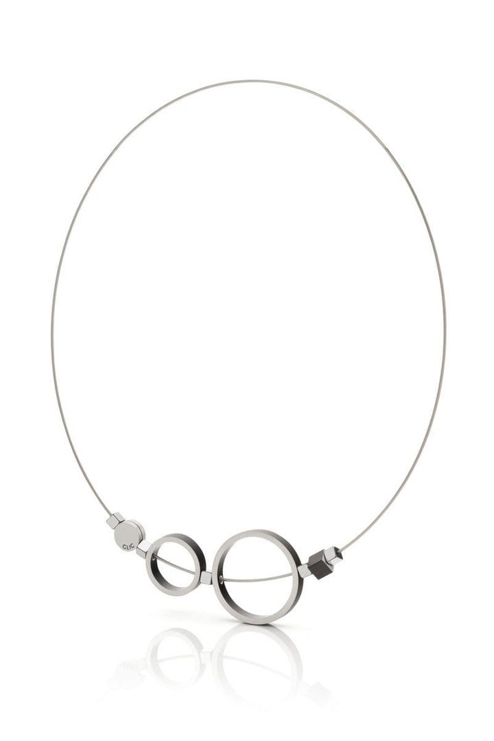 Collier Ringen Zwart C186Z