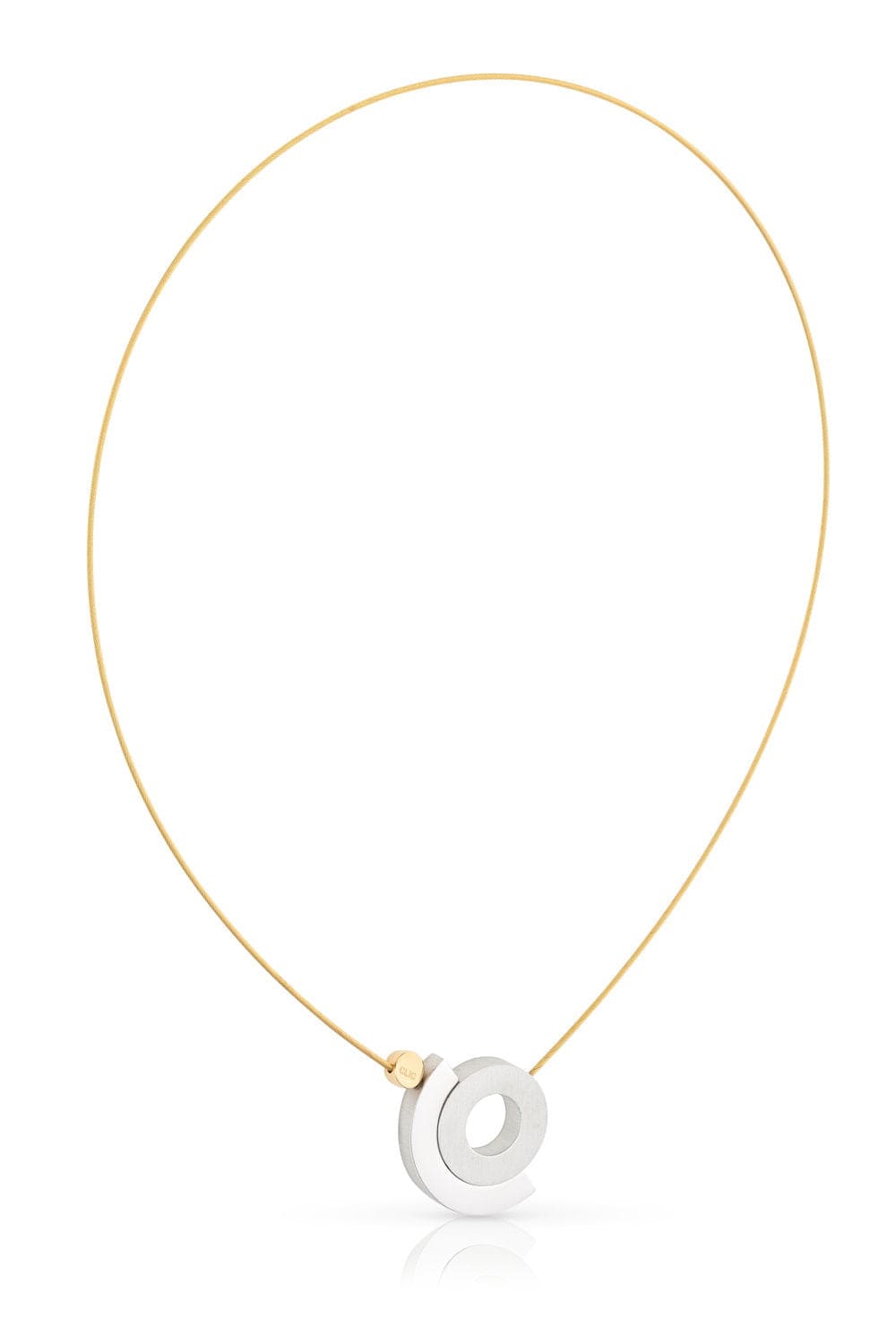 Collier Ring in halve ring C248G