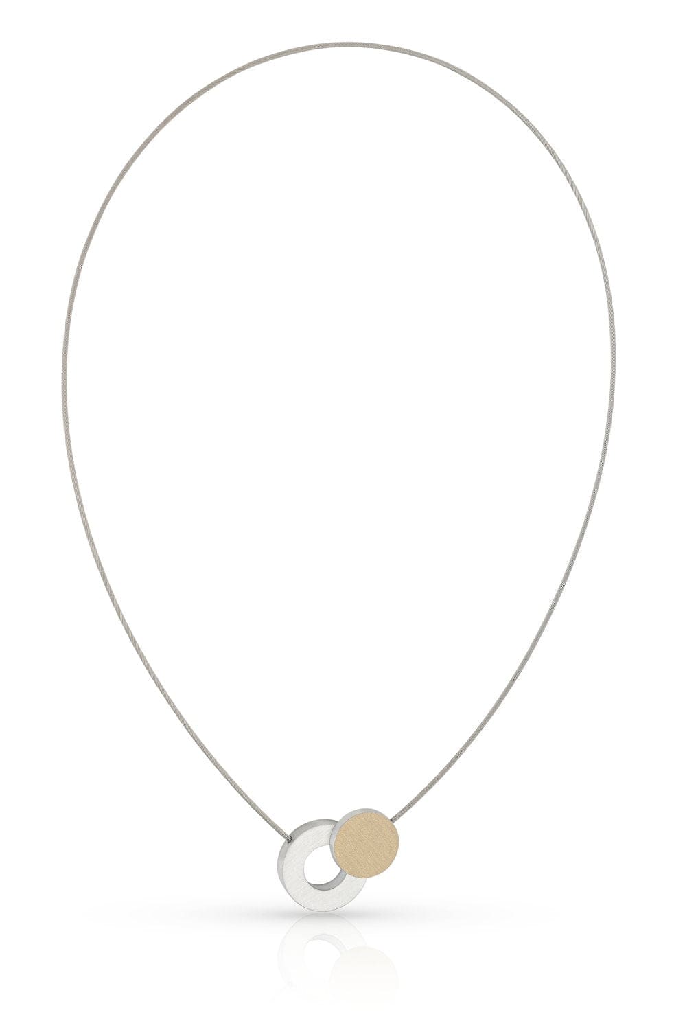 Collier rond coloré et une bague C265G