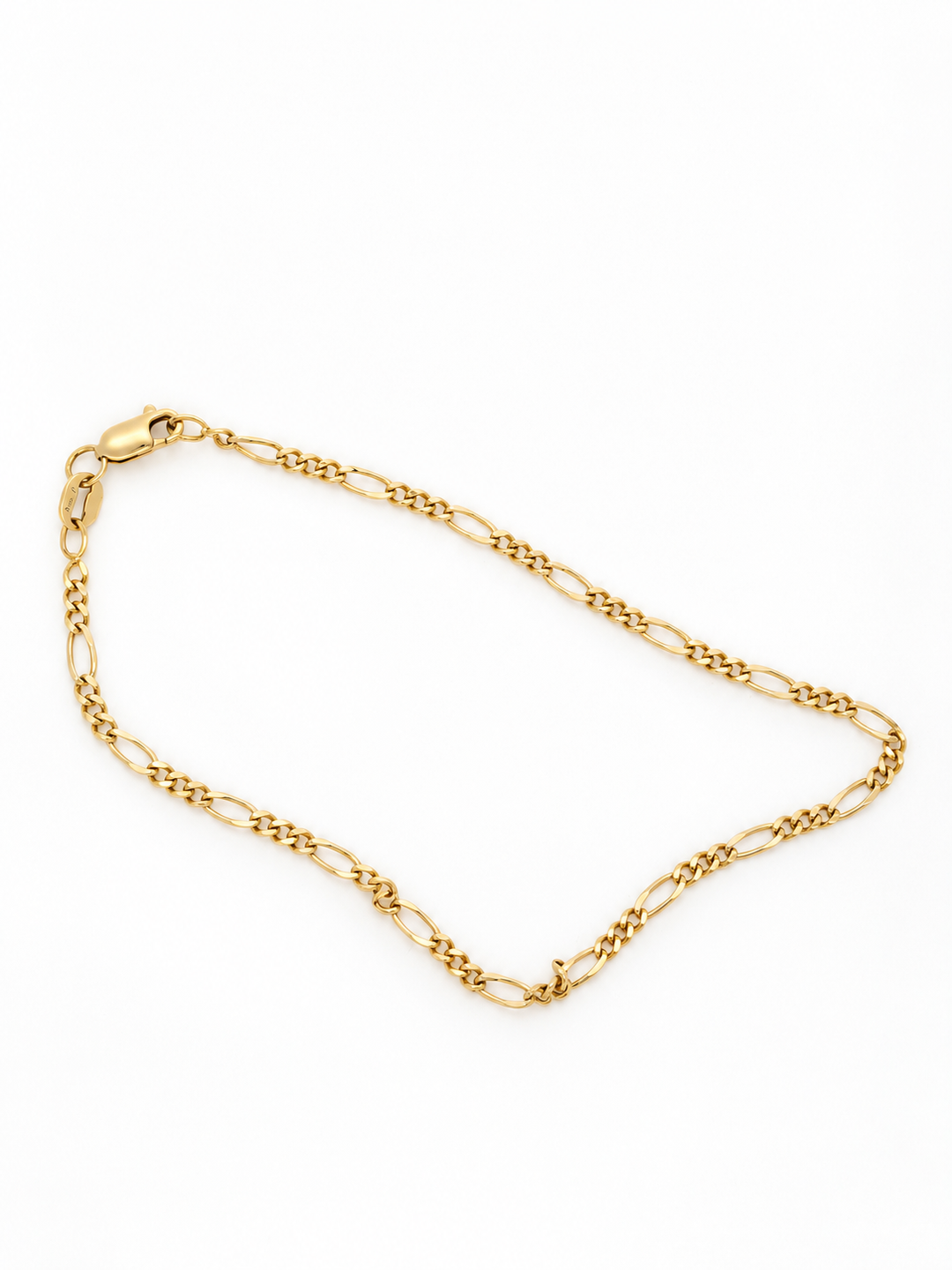 vintage gouden armband 14K figaro 2.3gr