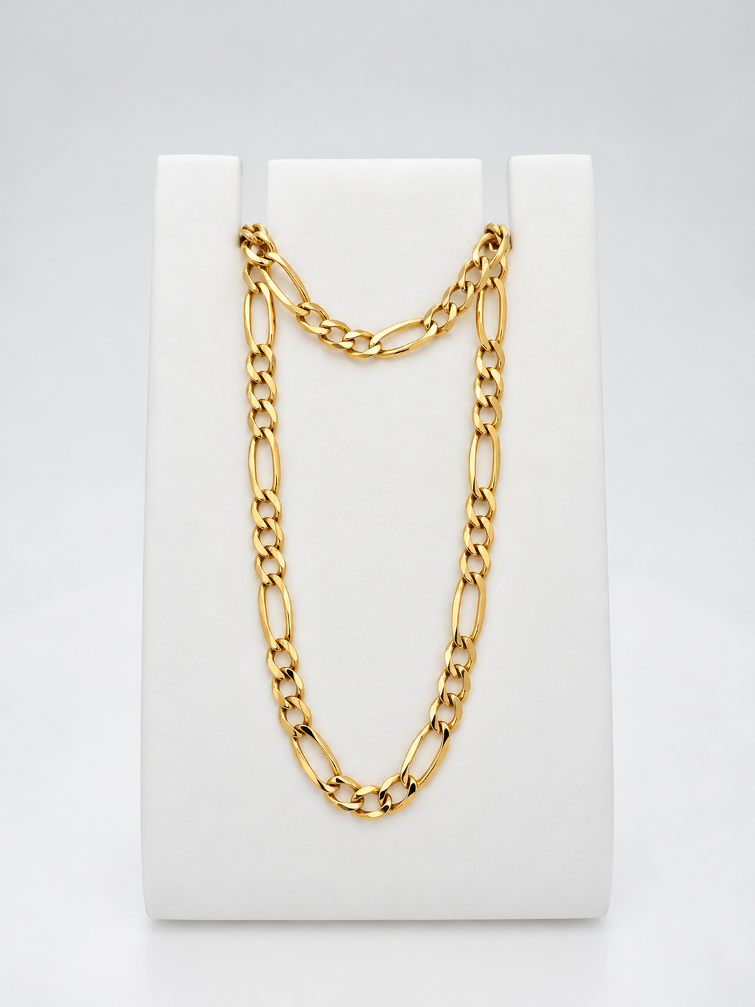vintage gouden collier 14K figaro 8.9gr