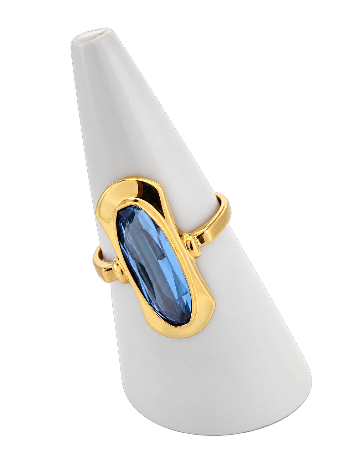bague vintage en or avec carneool 14k 3.4gr