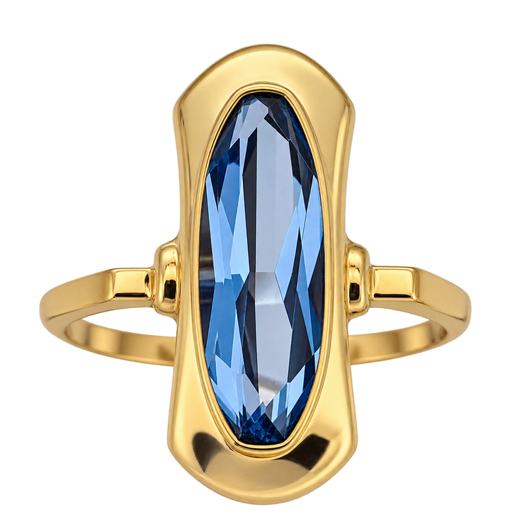 bague vintage en or avec carneool 14k 3.4gr