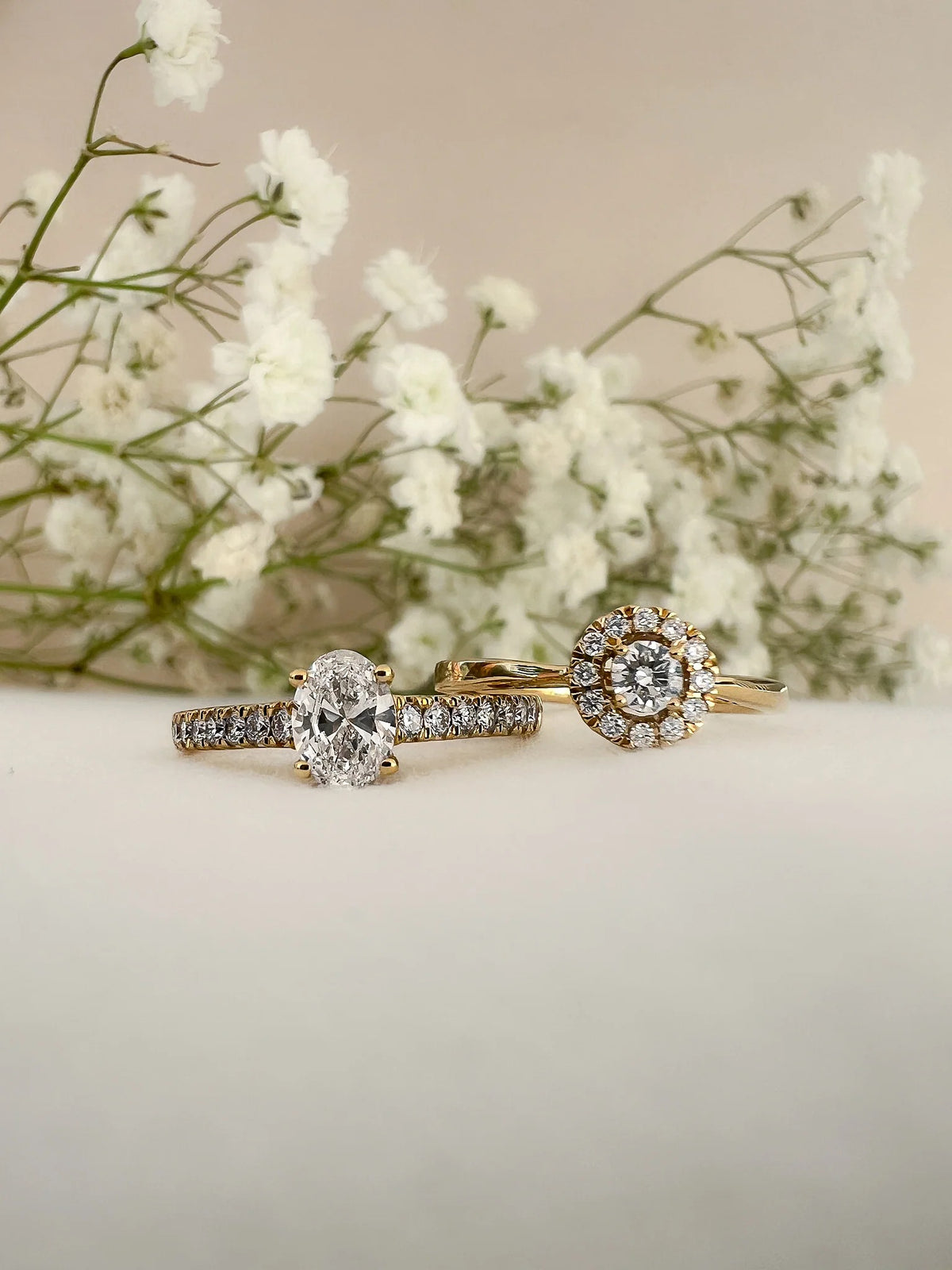 Bague Emma royal 1,00 crt. or jaune