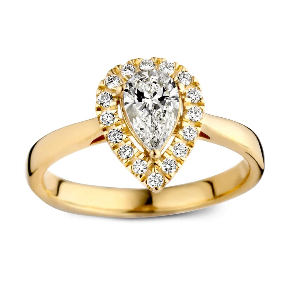 Bague Elin 0,65 crt. or jaune