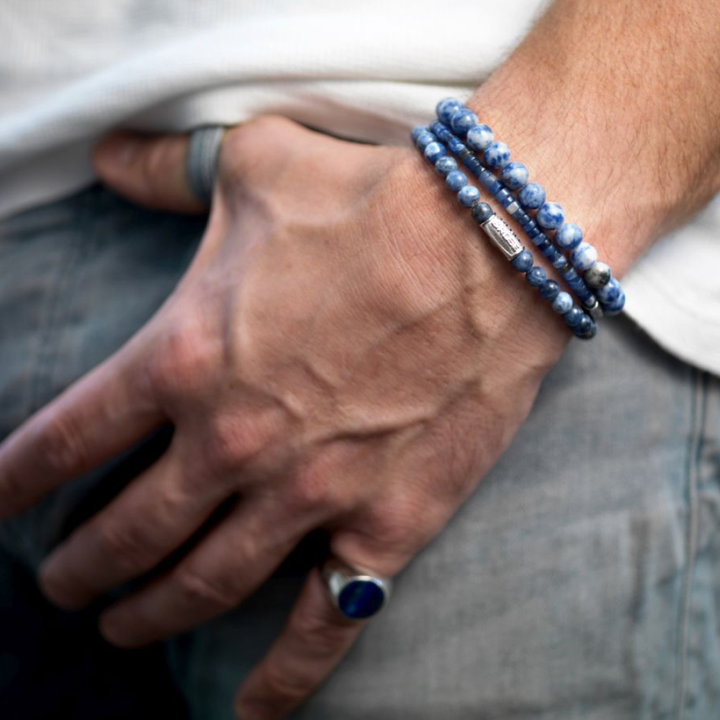 Delfts Blue - 8mm - Bracelet pour homme